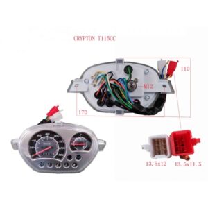 ΚΟΝΤΕΡ CRYPTON-115 120km/h ΚΙΝΑΣ