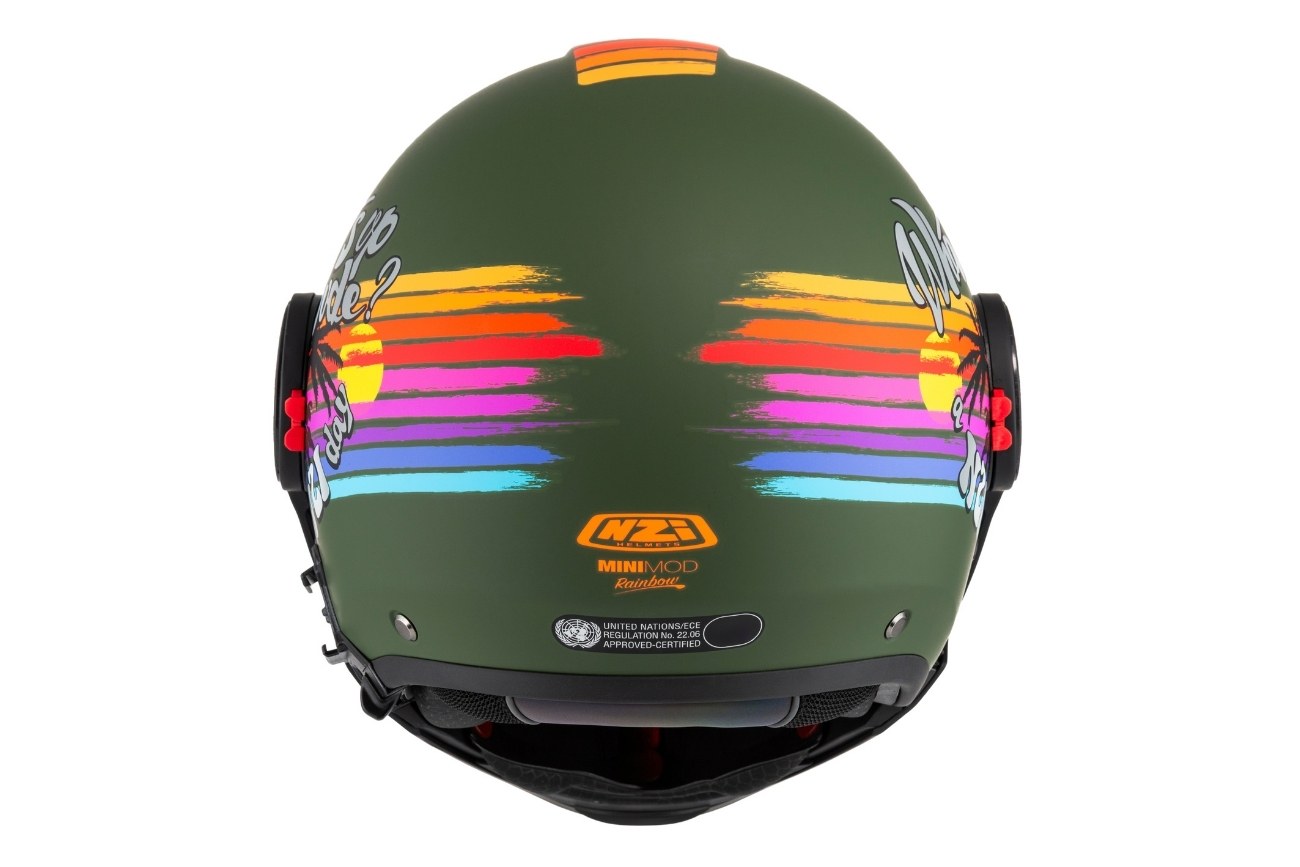 Κράνος Σπαστό NZI MINIMOD DUO RAINBOW - Image 5