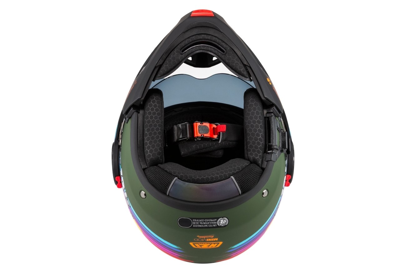 Κράνος Σπαστό NZI MINIMOD DUO RAINBOW - Image 9