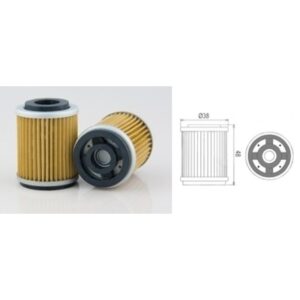ΦΙΛΤΡΟ ΛΑΔΙΟΥ HF143 XT225/TTR250 NAGANO