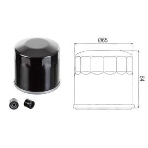 ΦΙΛΤΡΟ ΛΑΔΙΟΥ HF204/951 HONDA/YAMAHA/KAWASAKI NAGANO