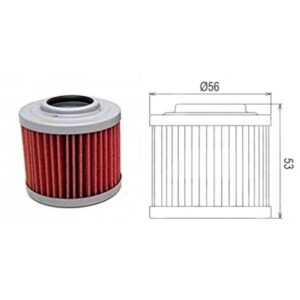 ΦΙΛΤΡΟ ΛΑΔΙΟΥ HF151 BMW/PEGASO 650 NAGANO