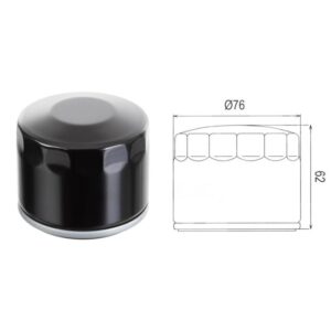 ΦΙΛΤΡΟ ΛΑΔΙΟΥ HF160 BMW F650/800GS NAGANO