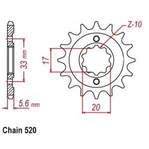 ΓΡΑΝΑΖΙ KAWASAKI/SUZUKI KX250F/RMZ250 Τ13 ΙΤΑΛ.
