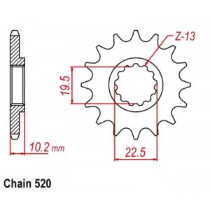 ΓΡΑΝΑΖΙ SUZUKI DRZ400/RM250 Τ14 ΙΤΑΛ.