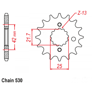 ΓΡΑΝΑΖΙ KAWASAKI GPZ550 Τ16 ΙΤΑΛ.