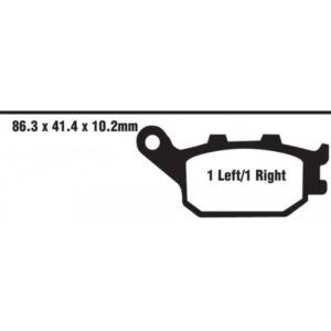 ΤΑΚΑΚΙΑ 163VD DL/R1/Ζ750/CBR ORGANIC ARTRAX