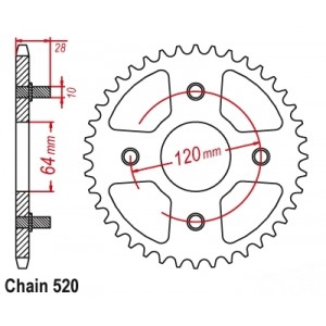 ΓΡΑΝΑΖΙ HUSQVARNA T50 ΙΤΑΛ.