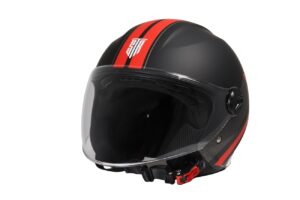 STR Κράνος Ανοιχτό GP2 2πλη Ζελατίνα Με Γραφικά