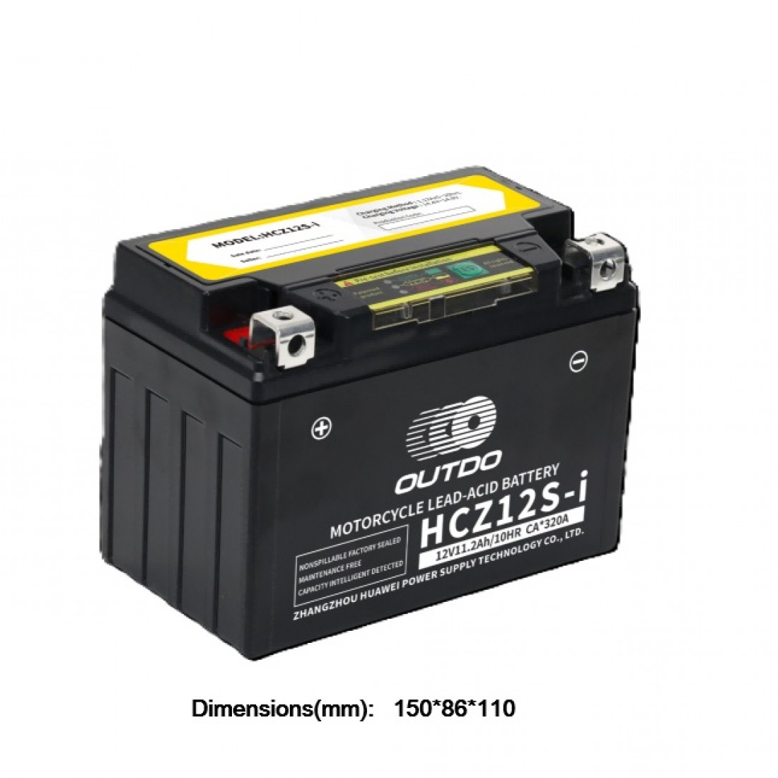 ΜΠΑΤΑΡΙΑ HCZ12S HIGH PERFORMANCE GEL OUTDO