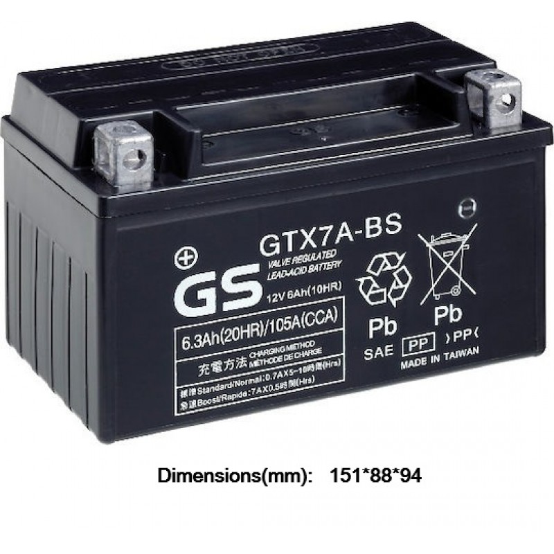ΜΠΑΤΑΡΙΑ YTX7A-BS GS TAIWAN