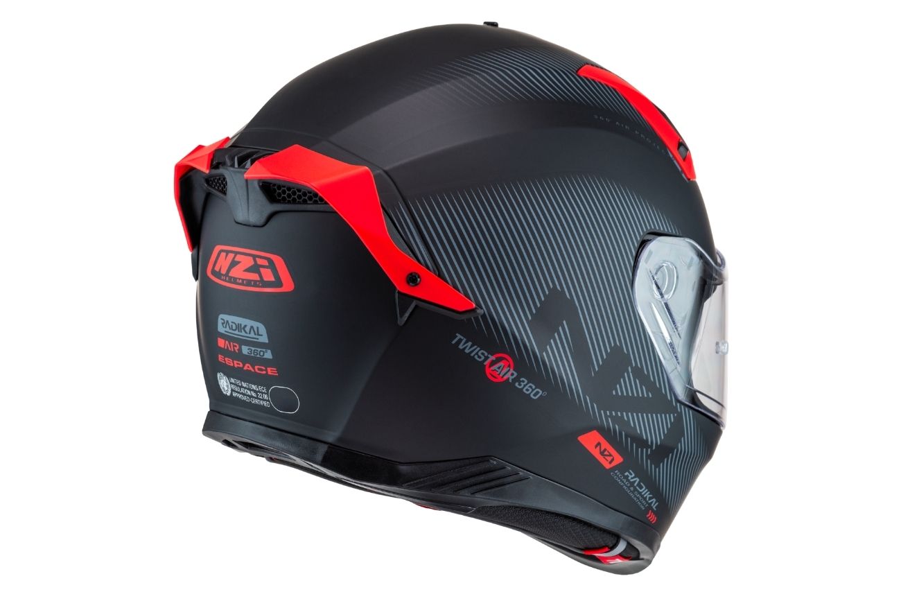 Κράνος Κλειστό NZI GO RIDER STREAM DUO ESPACE (Με Επιπλέον Ζελατίνα) - Image 2