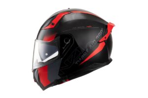 Κράνος Κλειστό NZI GO RIDER STREAM DUO VERTICE  (Με Επιπλέον Ζελατίνα)