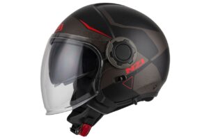 Κράνος Ανοιχτό NZI RINGWAY 2 DUO XTRAINER (Με Επιπλέον Ζελατίνα)